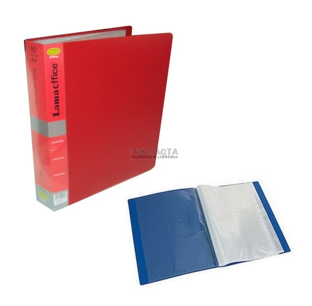 CARPETA PLASTICA 10 FOLIOS OFICIO - LAMA OFFICE - FM10F