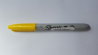 MARCADOR SHARPIE FINO PERMANENTE FINE POINT - AMARILLO