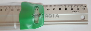 REGLA ALUMINIO CS-500 - 50 CM ERIKA FUNDA VERDE