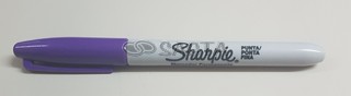 MARCADOR SHARPIE PERMANENTE FINO VIOLETA