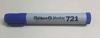 MARCADOR PELIKAN 721 AL AGUA PUNTA CUADRADA AZUL