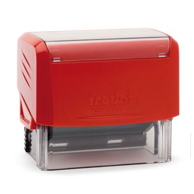 SELLO TRODAT 3912 - SIN POLIMERO DE GOMA - 61355 - 47 X 18 MM - ROJO