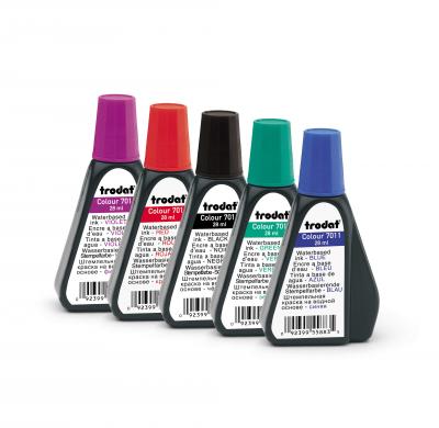 TINTA PARA SELLOS TRODAT 7011 28ML - NEGRA
