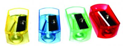 SACAPUNTAS EZCO PLASTICO DE COLORES