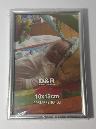 PORTARRETRO METALICO MARCO BOMBE 10CM X 15CM 
