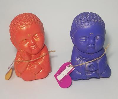 ESTATUA MONJE BUDISTA 13CM 