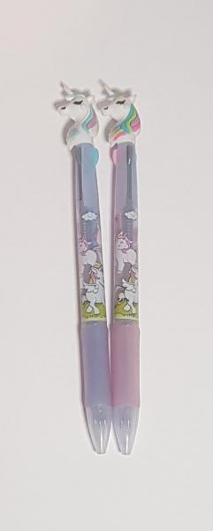 LAPICERA 3 COLORES UNICORNIO