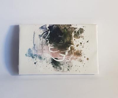 CANVAS PERFIL MUJER 12.5CM X 20CM 