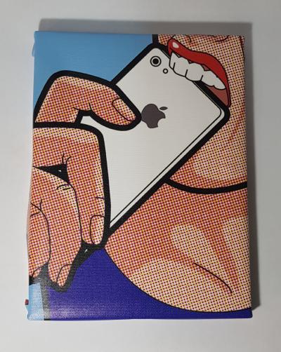 CANVAS IPHONE 16CM X 21CM