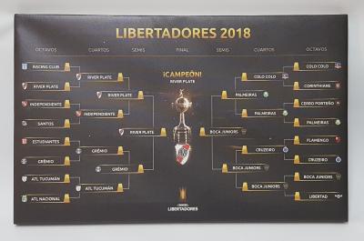 CANVAS COPA LIBERTADORES 2018 38CM X 60CM RIVER BOCA COPA ETERNA