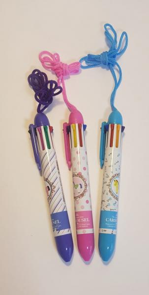 LAPICERA 8 COLORES CON TIRA OFERTA