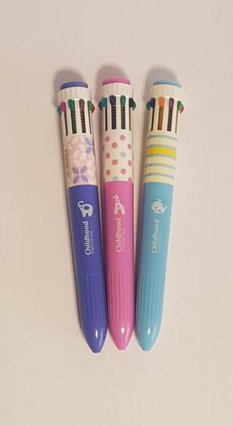 LAPICERA 10 COLORES CHILDHOOD OFERTA