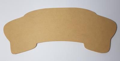 BASE PARA CARTEL 12.5CM X 30CM EN CRUDO