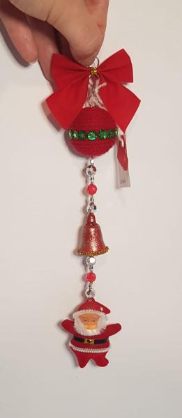 COLGANTE PAPA NOEL 23CM