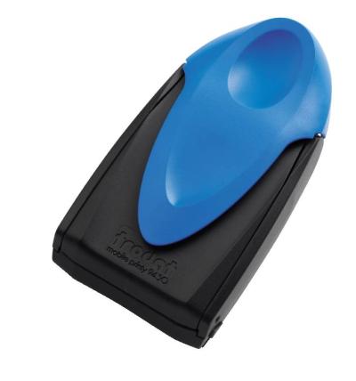 SELLO DE BOLSILLO TRODAT MOBILE PRINTY 9430 30X30MM - AZUL - 19923 