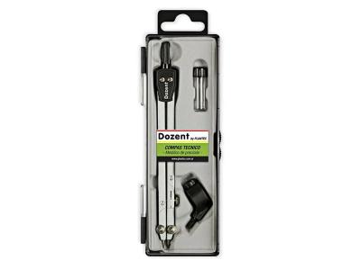 COMPAS A CREMALLERA 2 ARTICULADO + ADAPTADOR+ REP. MINA - 19200 - DOZENT