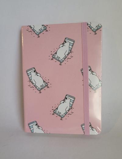 ANOTADOR DE TAPA DURA CON 80 HOJAS RAYADAS 10.5X14.5CM. BB20299 