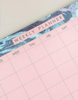 PLANIFICADOR MENSUAL 50 HOJAS WEEKLY PLANNER
