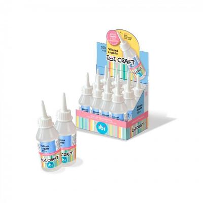 ADHESIVO IBI CRAFT SILICONA LIQUIDA 100 ML (040052)