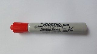 MARCADOR SHARPIE TANK - PERMANENTE - PUNTA CUADRADA