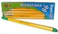 MARCADOR TOYO 98 MICROFIBRA AGUA 05 - ART. 43 VERDE CLARO